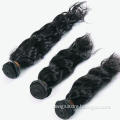 100% Brazilian Virgin Human Hair with Full Cuticle Aligned, Natural Black Color, No Shedding